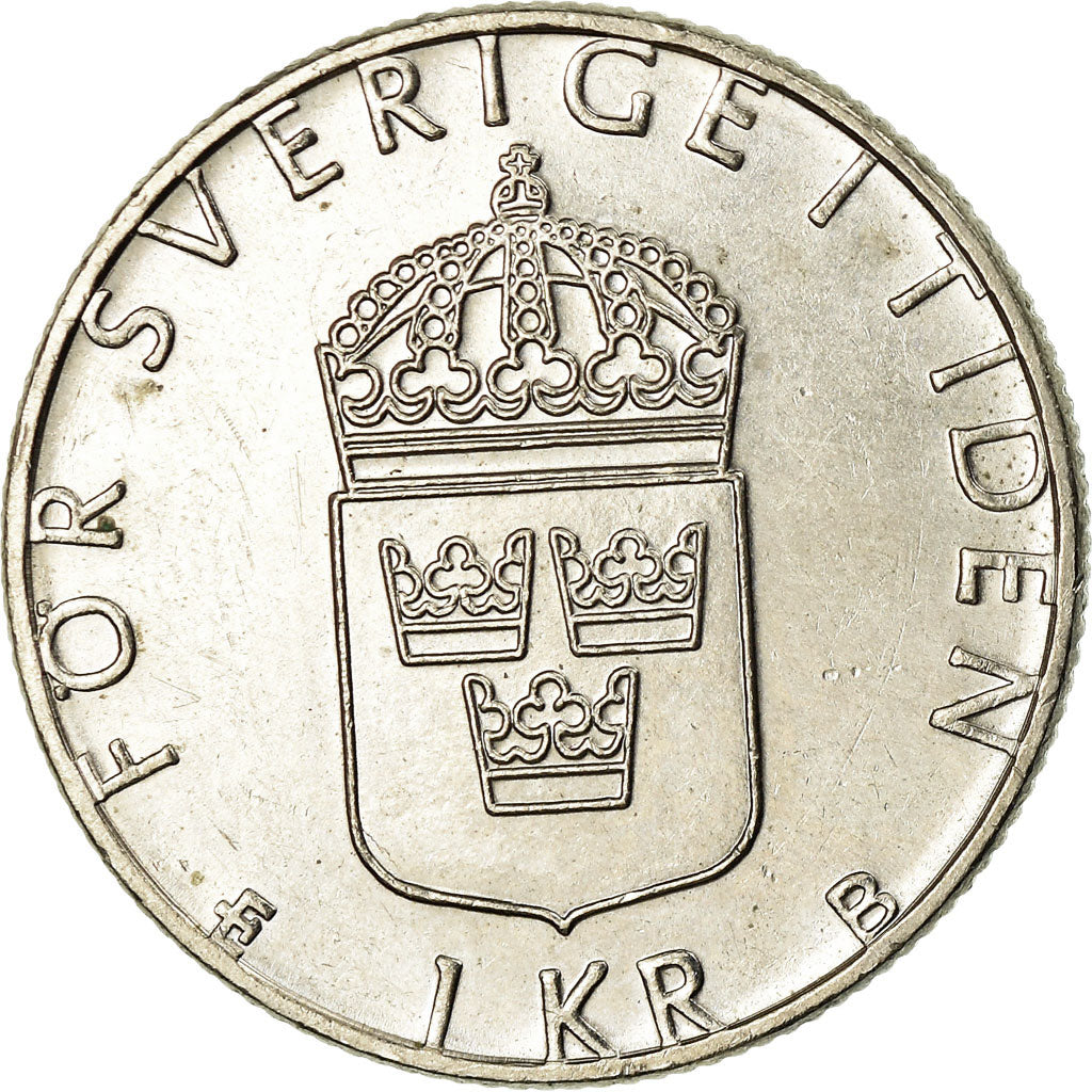 Coin, Sweden, Carl XVI Gustaf, Krona, 1998, EF(40-45), Copper-nickel, KM:852a