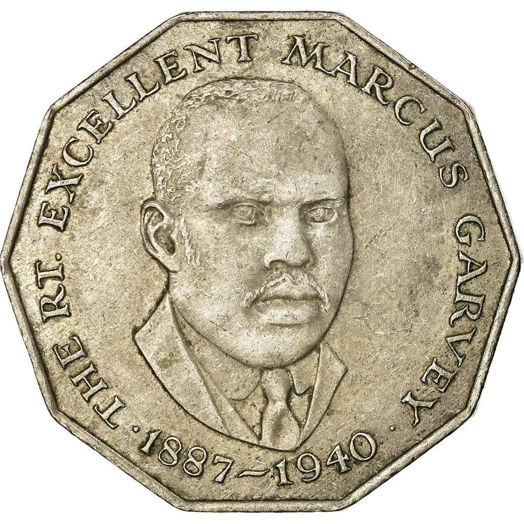 Coin, Jamaica, Elizabeth II, 50 Cents, 1987, Franklin Mint, EF(40-45)
