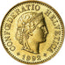 Moneta, Svizzera, 5 Rappen, 1992, Bern, BB, Alluminio-bronzo, KM:26c