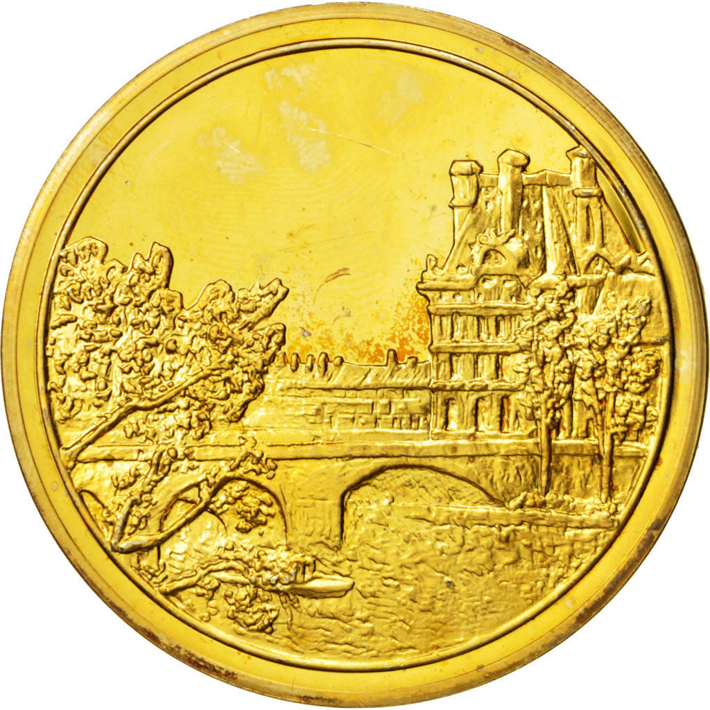 FRANCE, Arts & Culture, French Fifth Republic, Medal, AU(55-58), Vermeil, 44,...