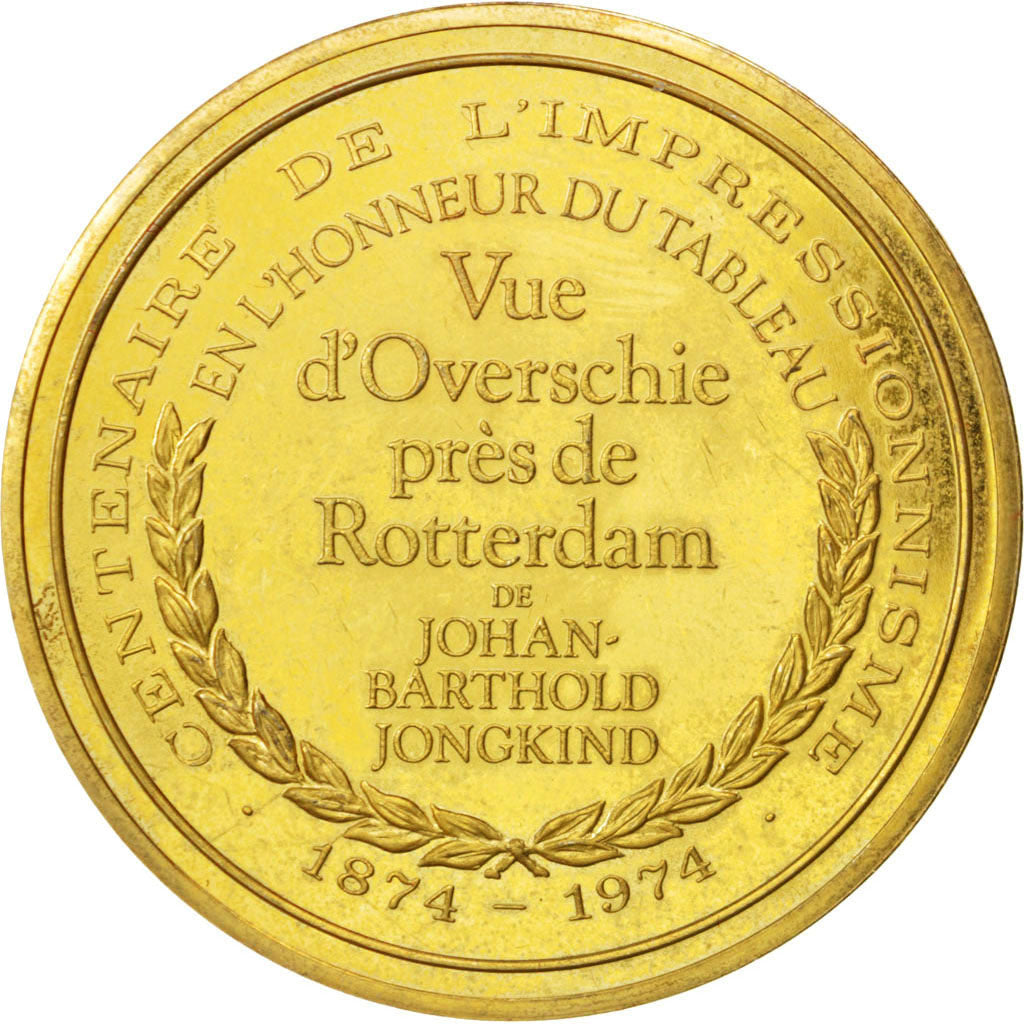 Frankrijk, Medal, French Fifth Republic, Arts & Culture, PR, Vermeil