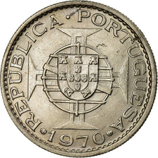 Coin, Timor, 2-1/2 Escudos, 1970, Lisbon, EF(40-45), Copper-nickel, KM:20