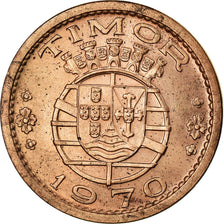 Coin, Timor, 50 Centavos, 1970, Lisbon, EF(40-45), Bronze, KM:18