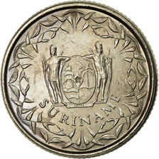 Coin, Surinam, 10 Cents, 1976, EF(40-45), Copper-nickel, KM:13
