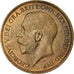 Coin, Great Britain, George V, Penny, 1915, EF(40-45), Bronze, KM:810