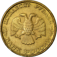 Münze, Russland, 50 Roubles, 1993, Saint-Petersburg, SS, Brass Clad Steel