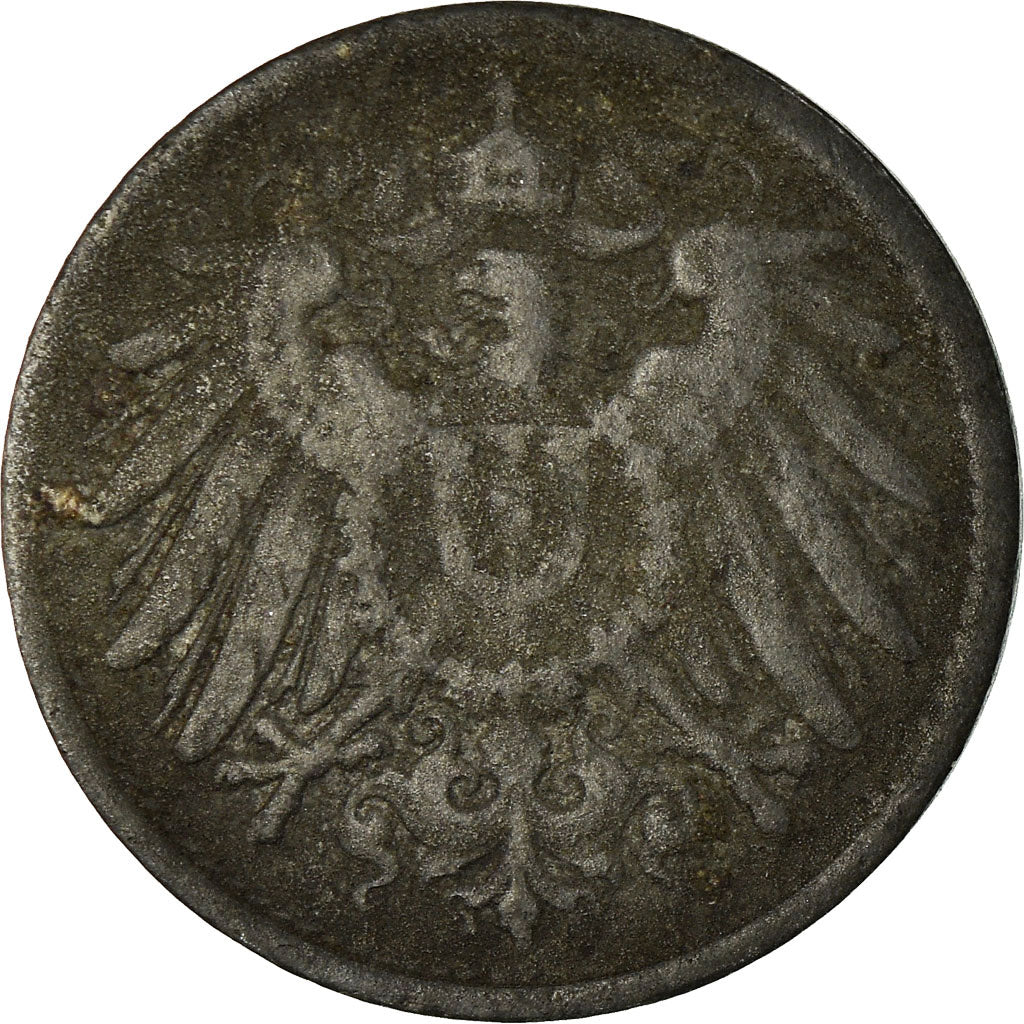 Monnaie, GERMANY - EMPIRE, 10 Pfennig, 1918, Berlin, TB, Zinc, KM:26