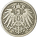 Moneta, NIEMCY - IMPERIUM, Wilhelm II, 5 Pfennig, 1893, Berlin, EF(40-45)