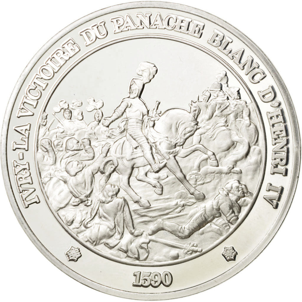 France, Medal, French Fifth Republic, History, MS(65-70), Silver