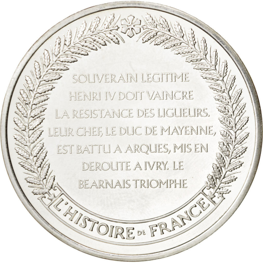 France, Medal, French Fifth Republic, History, MS(65-70), Silver