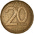 Monnaie, Belgique, Albert II, 20 Francs, 20 Frank, 1996, Bruxelles, TB+
