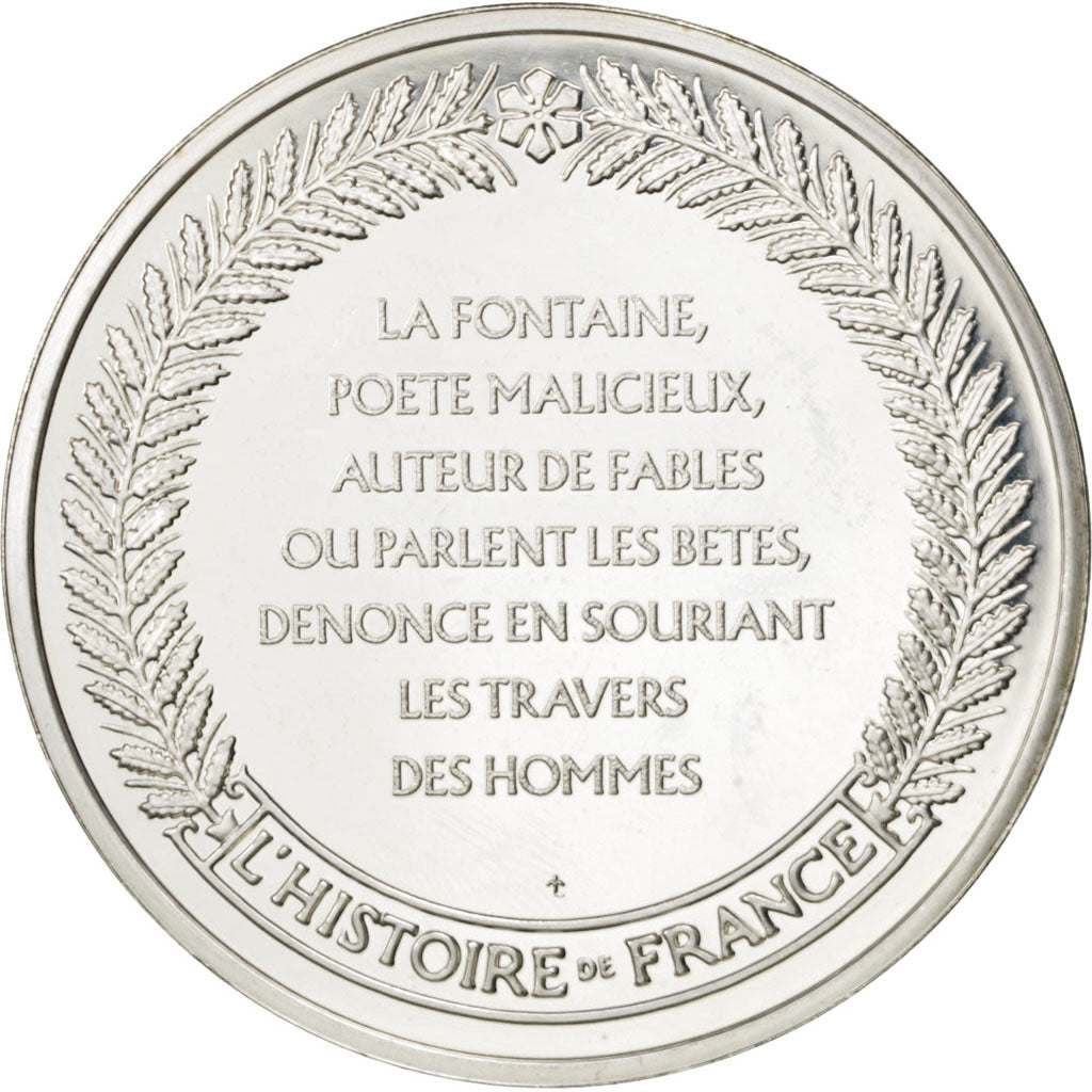 France, Medal, French Fifth Republic, History, MS(65-70), Silver