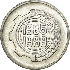 Coin, Algeria, 5 Centimes, 1989, Paris, EF(40-45), Aluminum, KM:116
