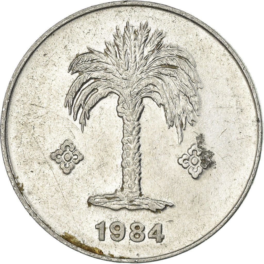 Coin, Algeria, 10 Centimes, 1984, Paris, EF(40-45), Aluminum, KM:115