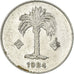 Coin, Algeria, 10 Centimes, 1984, Paris, EF(40-45), Aluminum, KM:115