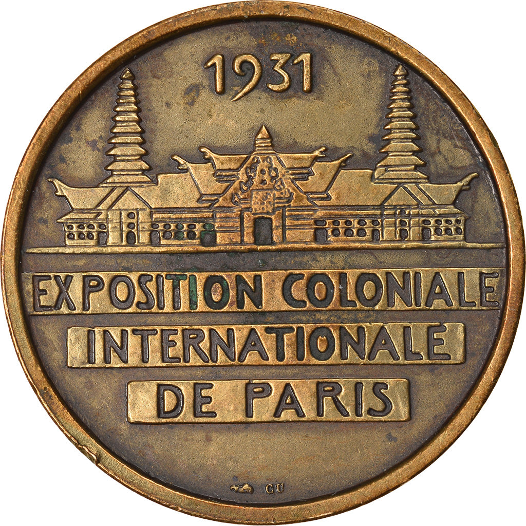 Francja, Medal, Exposition Coloniale Internationale, Paris 1931, Océanie