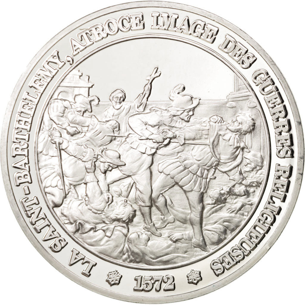 France, Medal, French Fifth Republic, History, MS(65-70), Silver