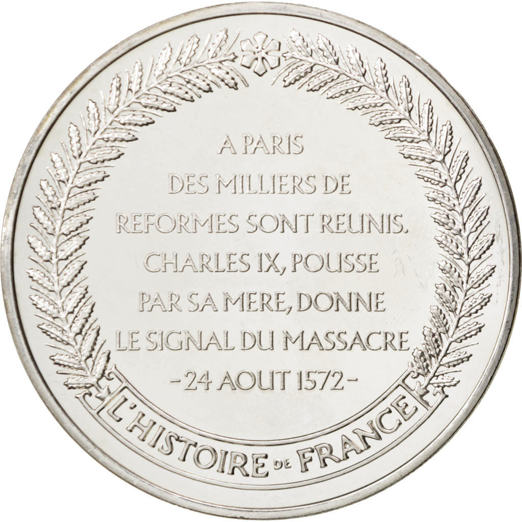 France, Medal, French Fifth Republic, History, MS(65-70), Silver