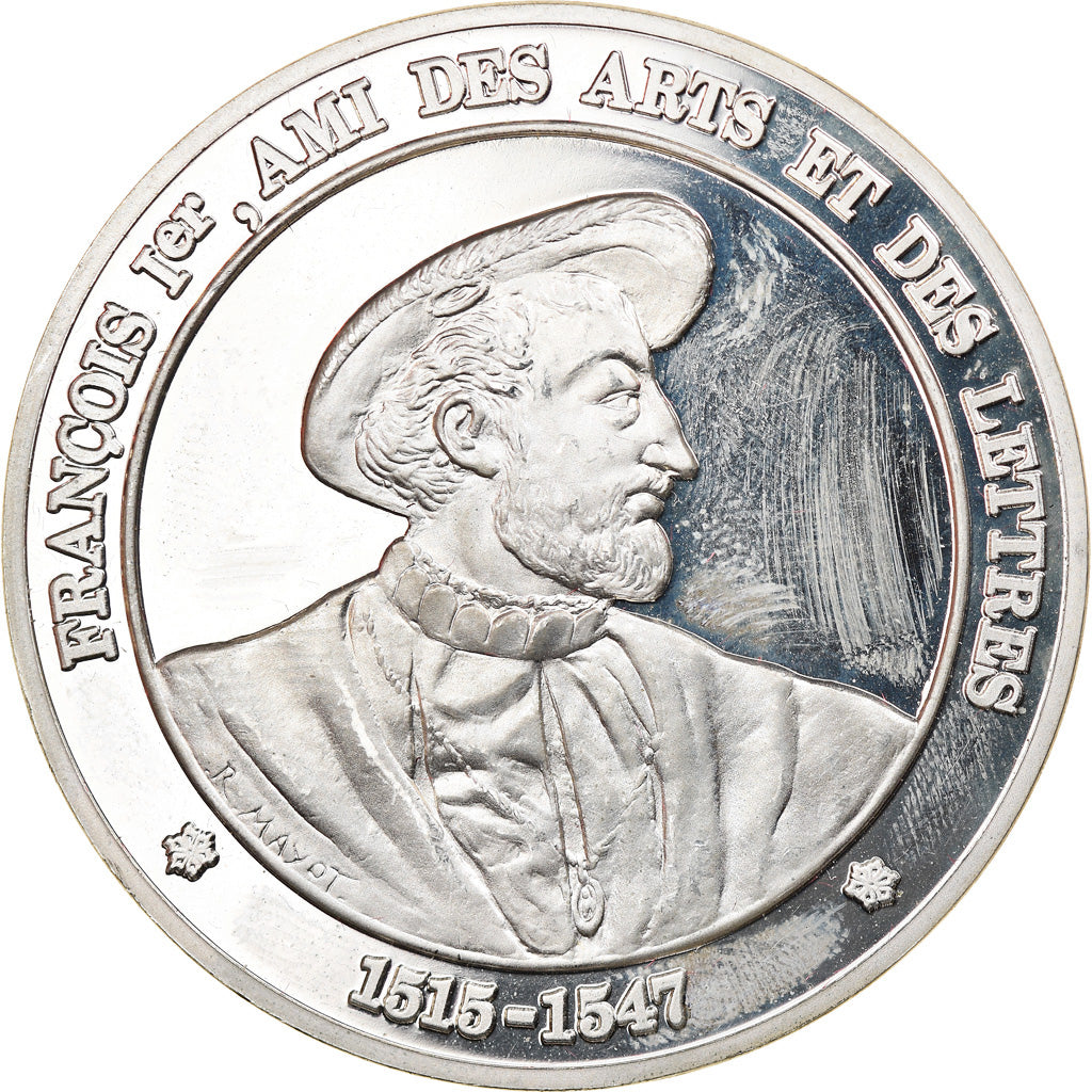 France, Medal, French Fifth Republic, History, MS(65-70), Silver