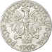 Moneta, Polonia, 5 Zlotych, 1960, Warsaw, MB+, Alluminio, KM:47