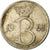 Moneta, Belgia, 25 Centimes, 1968, Brussels, VF(30-35), Miedź-Nikiel, KM:154.1