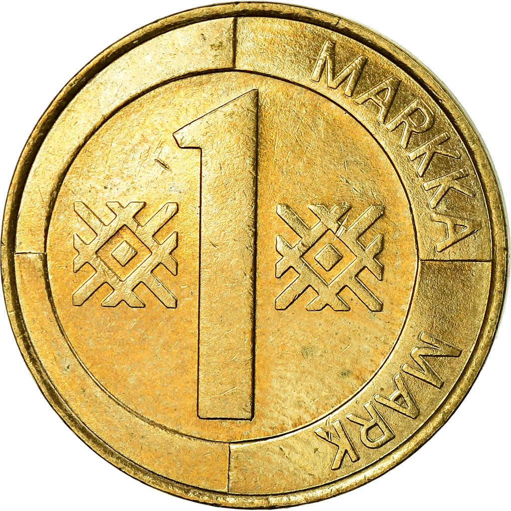 Moneta, Finlandia, Markka, 1998, BB, Alluminio-bronzo, KM:76