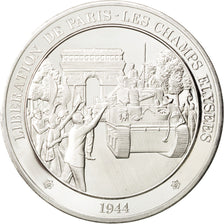 FRANCE, History, French Fifth Republic, Medal, MS(65-70), Silver, 44, 37.10