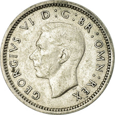 Coin, Great Britain, George VI, 3 Pence, 1937, EF(40-45), Silver, KM:848