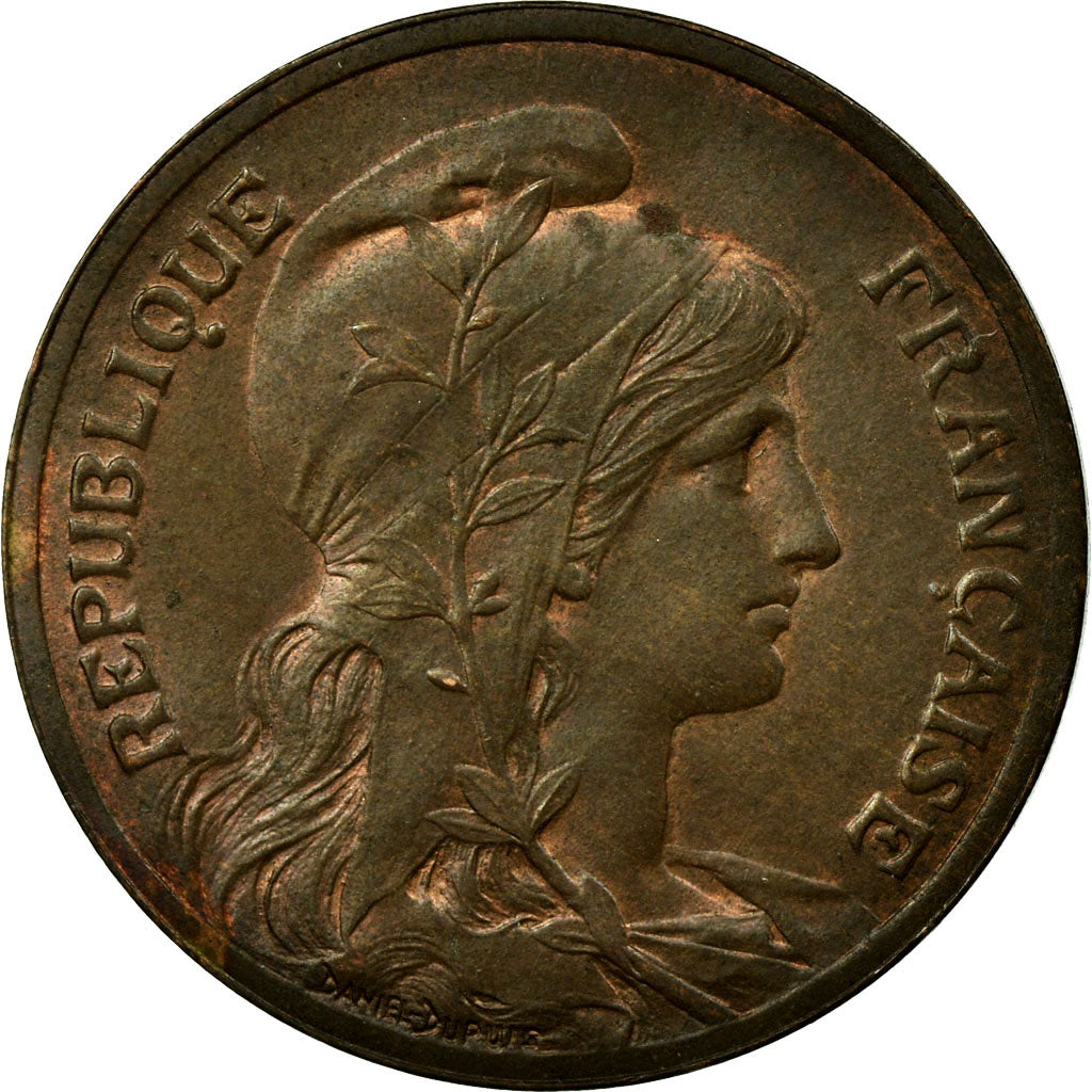 Coin, France, Dupuis, 5 Centimes, 1898, Paris, AU(55-58), Bronze, KM:842