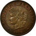 Coin, France, Cérès, Centime, 1891, Paris, AU(55-58), Bronze, KM:826.1