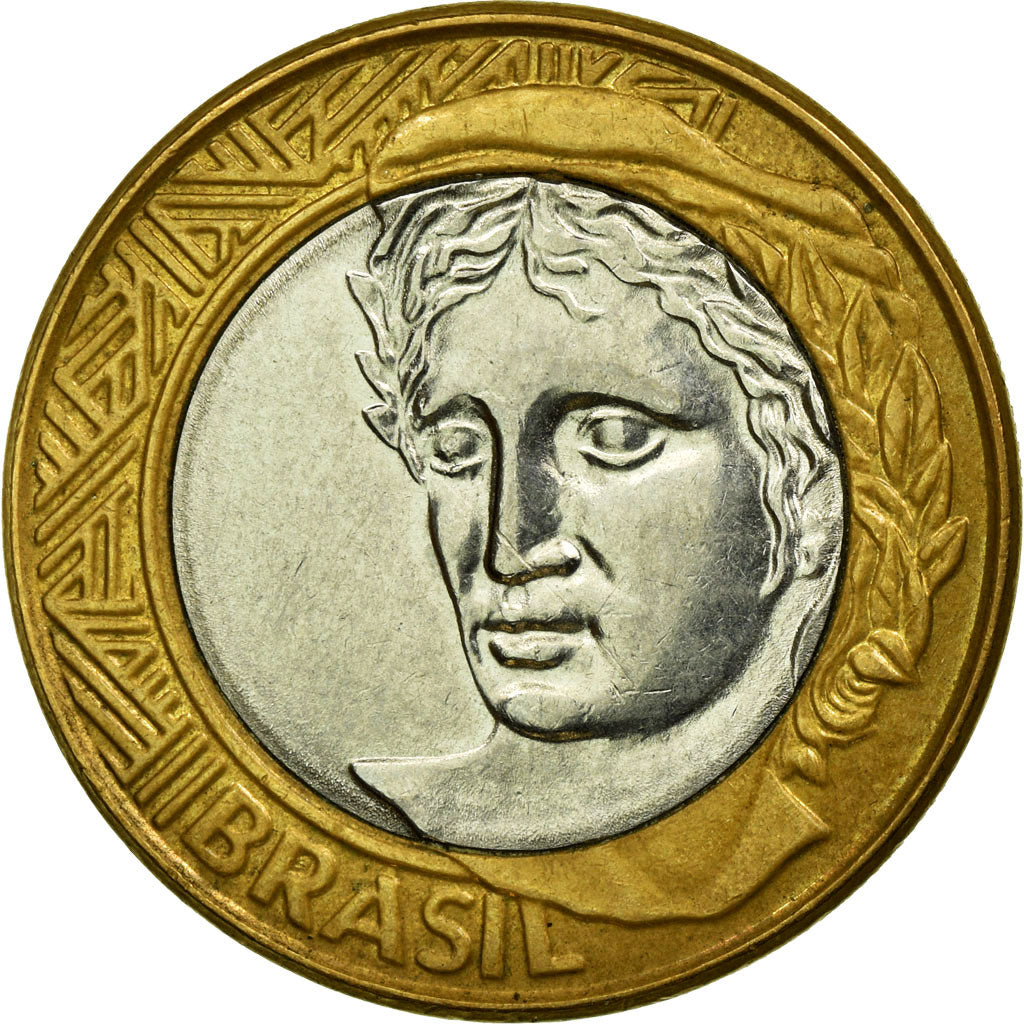 Monnaie, Brésil, Real, 2006, Rio de Janeiro, TTB, Bi-Metallic, KM:652a