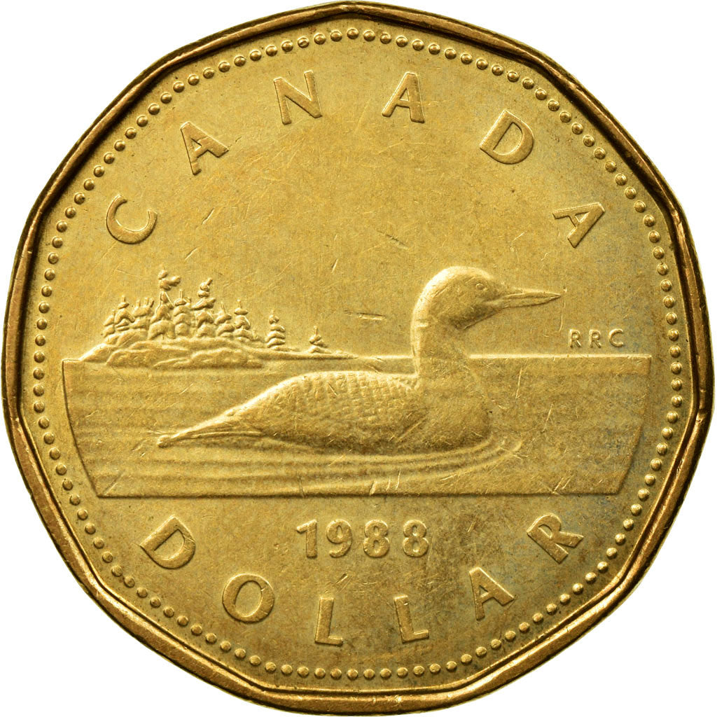 Coin, Canada, Elizabeth II, Dollar, 1982, Royal Canadian Mint, Ottawa