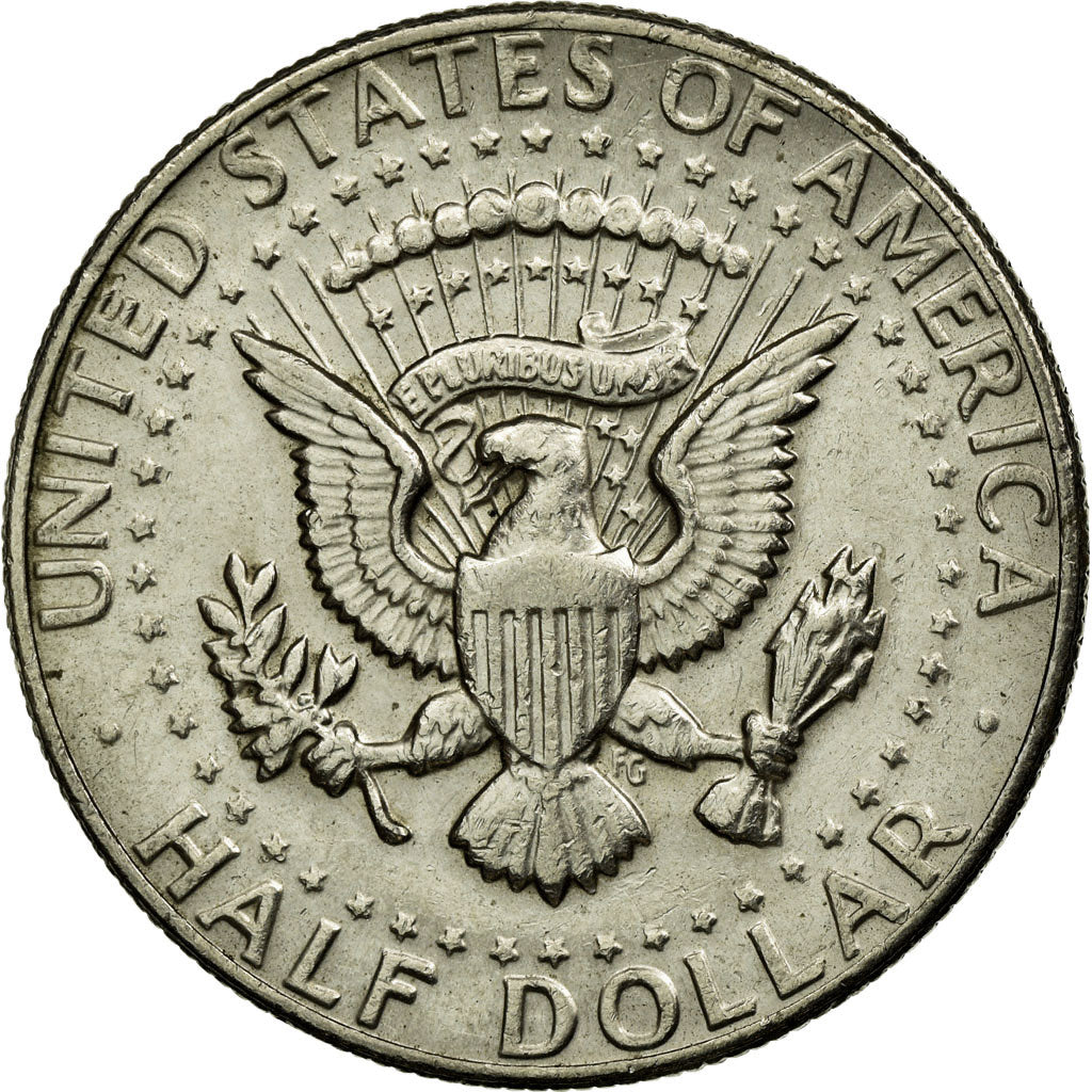 Coin, United States, Kennedy Half Dollar, Half Dollar, 1983, U.S. Mint, Denver