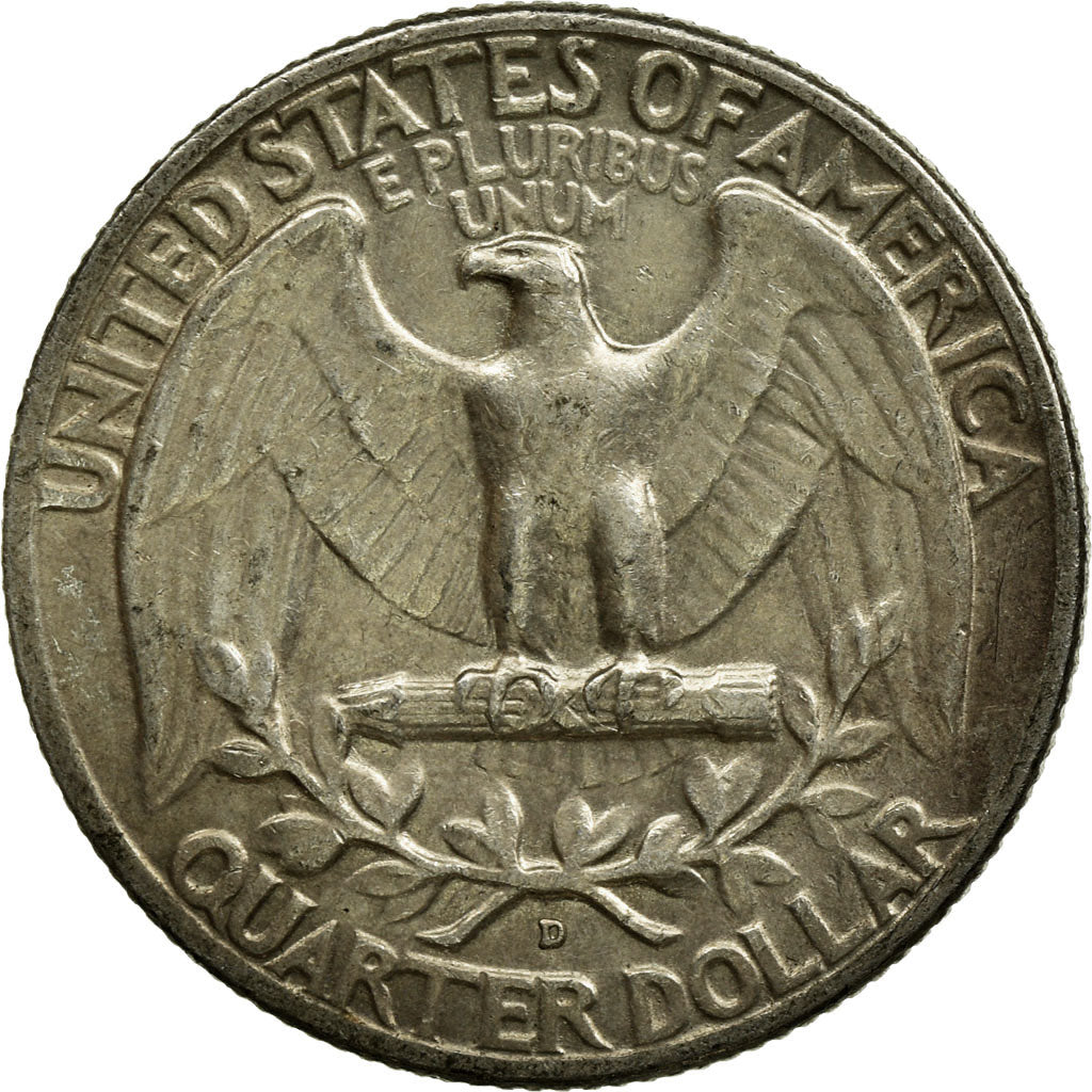 Coin, United States, Washington Quarter, Quarter, 1958, U.S. Mint, Philadelphia