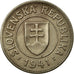 Coin, Slovakia, Koruna, 1941, EF(40-45), Copper-nickel, KM:6