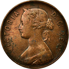 Coin, NEWFOUNDLAND, Large Cent, 1876, Royal Canadian Mint, EF(40-45), Bronze