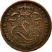 Coin, Belgium, Leopold II, Centime, 1876, EF(40-45), Copper, KM:33.1