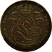 Coin, Belgium, Leopold I, 5 Centimes, 1857, VF(30-35), Copper, KM:5.1
