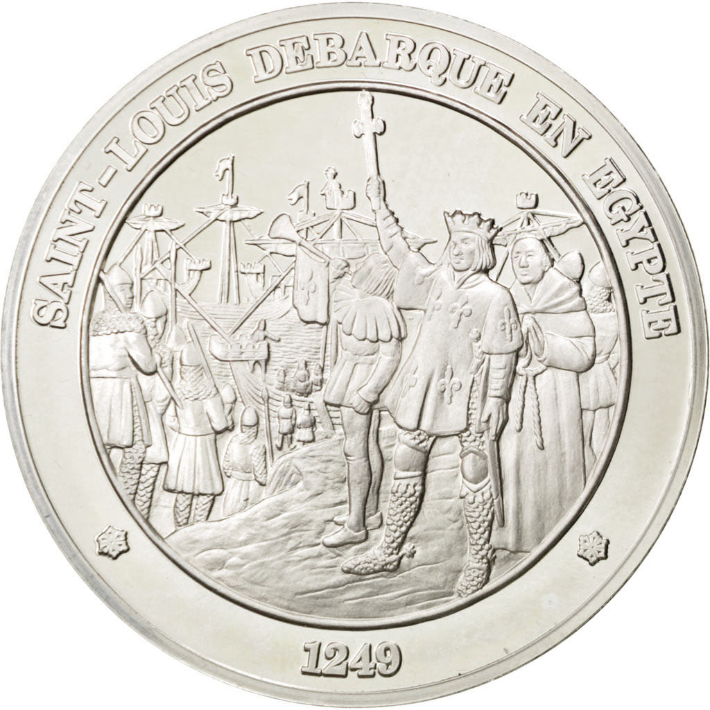 France, Medal, French Fifth Republic, History, MS(65-70), Silver