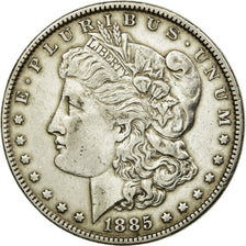 Coin, United States, Morgan Dollar, Dollar, 1885, U.S. Mint, Philadelphia