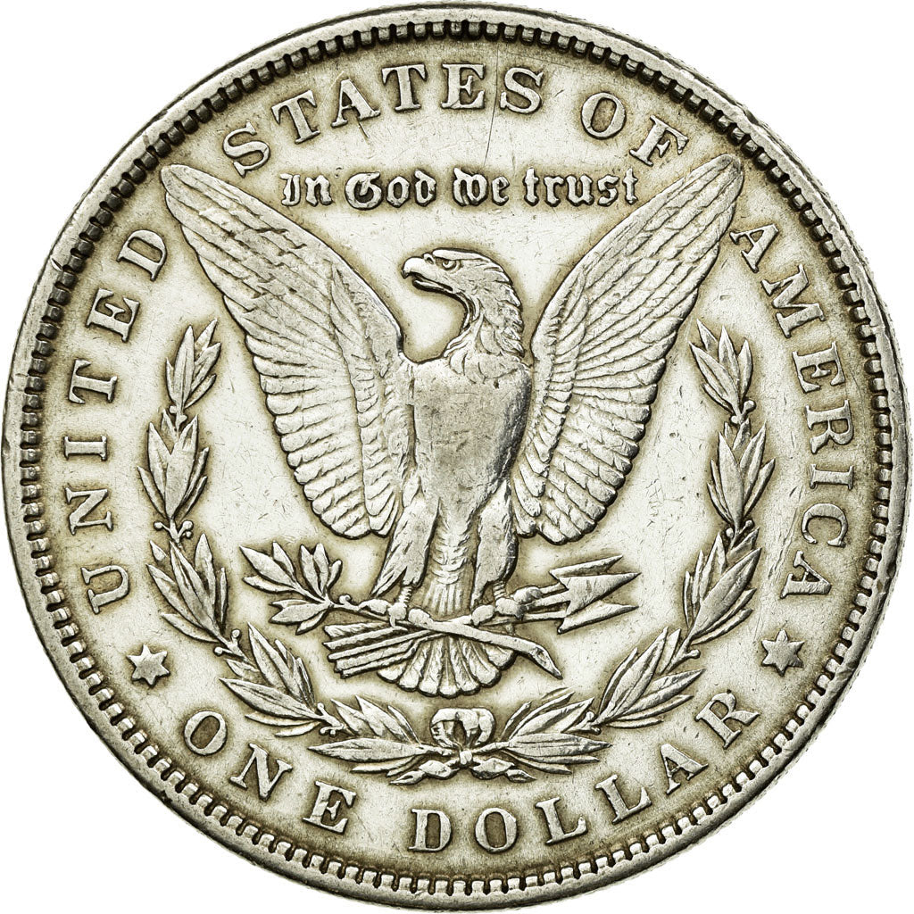 Coin, United States, Morgan Dollar, Dollar, 1885, U.S. Mint, Philadelphia
