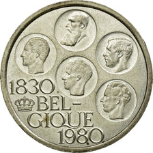 Coin, Belgium, 500 Francs, 500 Frank, 1980, Brussels, AU(55-58), Silver Clad