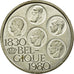 Coin, Belgium, 500 Francs, 500 Frank, 1980, Brussels, AU(55-58), Silver Clad