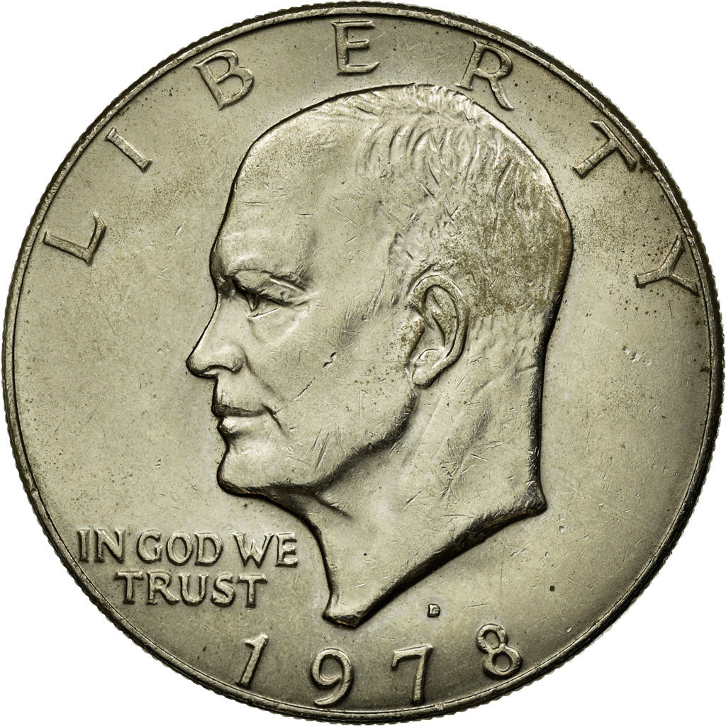 Coin, United States, Eisenhower Dollar, Dollar, 1978, U.S. Mint, Denver