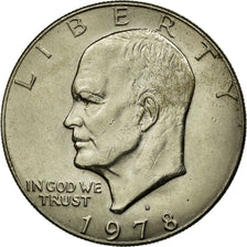 Coin, United States, Eisenhower Dollar, Dollar, 1978, U.S. Mint, Denver