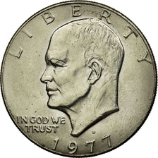 Coin, United States, Eisenhower Dollar, Dollar, 1977, U.S. Mint, Denver
