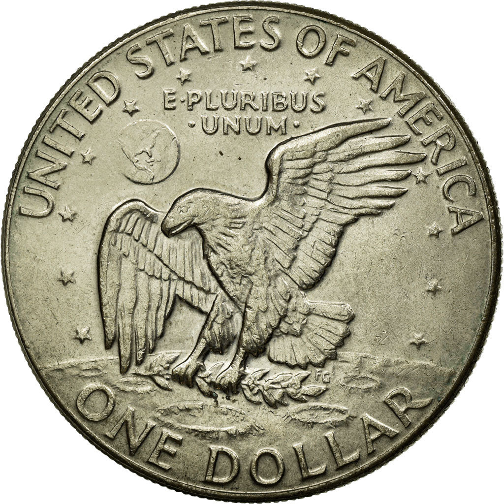 Coin, United States, Eisenhower Dollar, Dollar, 1977, U.S. Mint, Denver