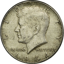 Coin, United States, Kennedy Half Dollar, Half Dollar, 1964, U.S. Mint