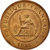 Coin, FRENCH INDO-CHINA, Cent, 1885, Paris, EF(40-45), Bronze, KM:1