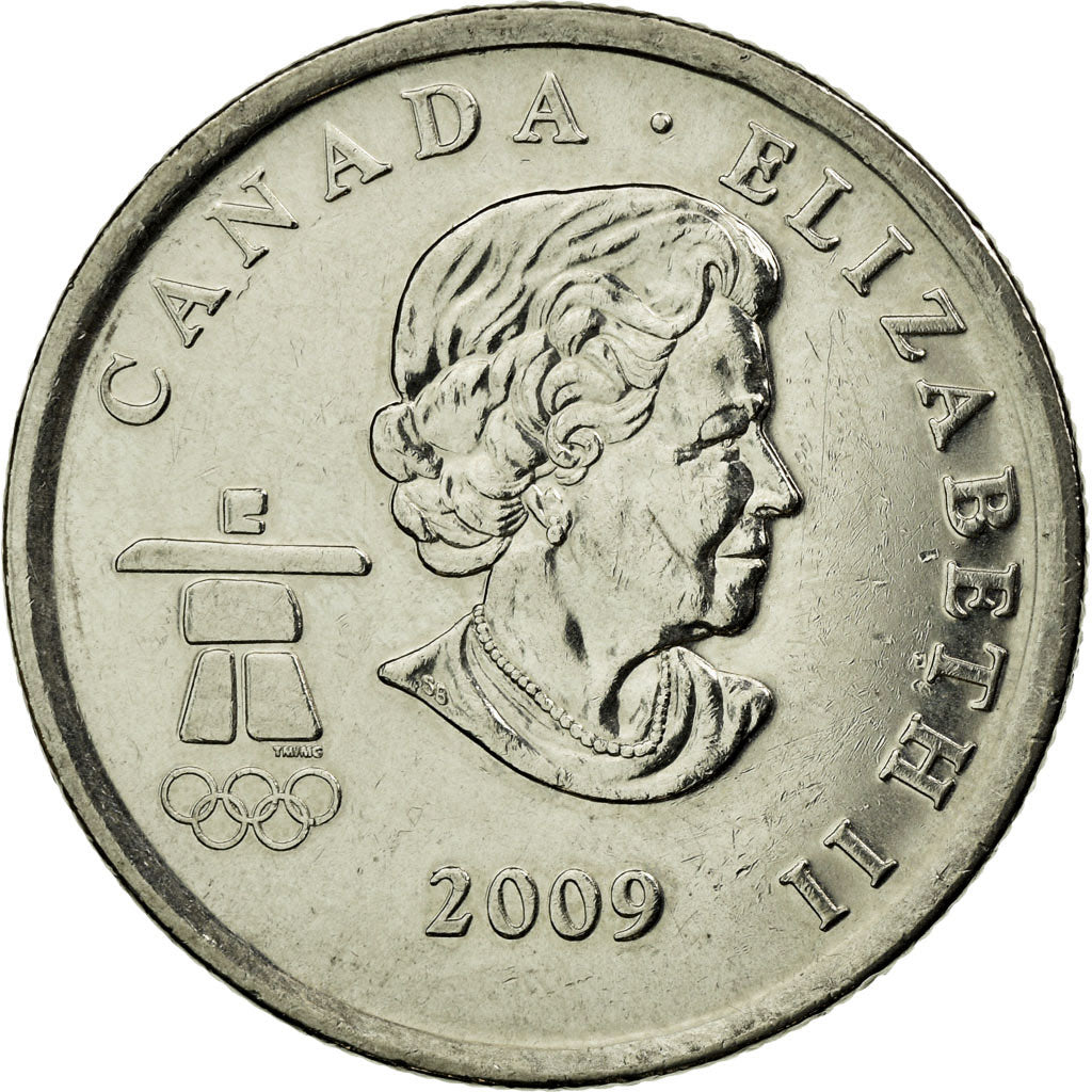 Coin, Canada, Elizabeth II, 25 Cents, 2009, Royal Canadian Mint, EF(40-45)